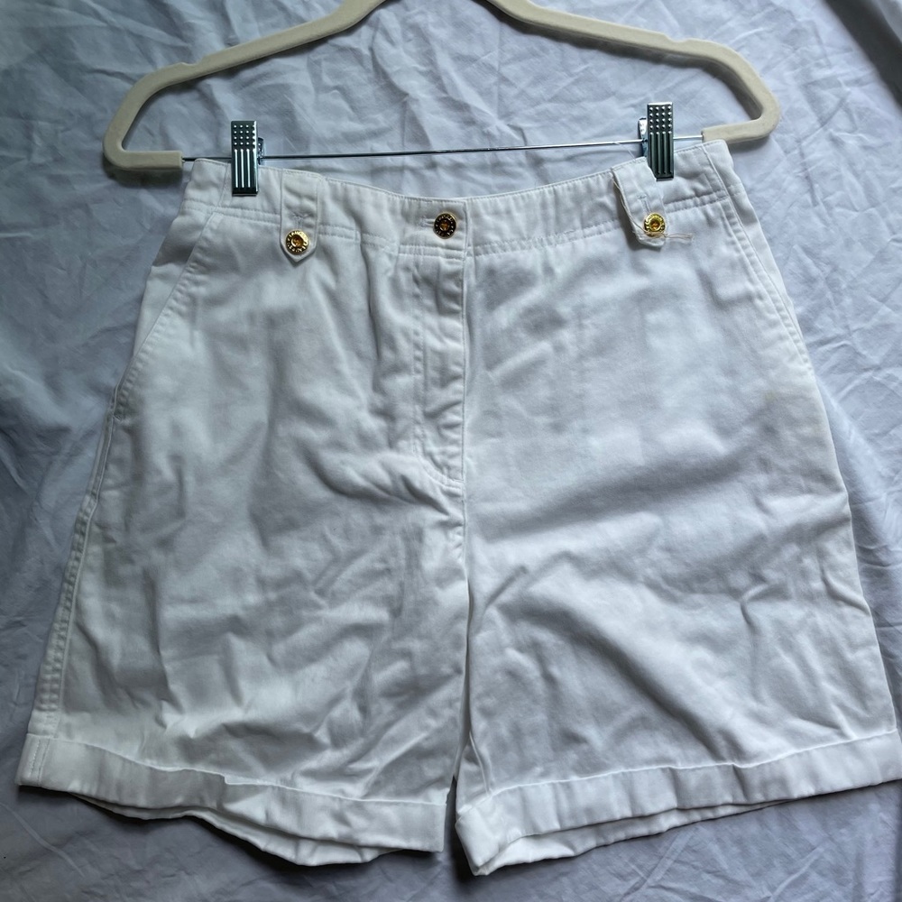 Perfect white vintage Ralph Lauren shorts